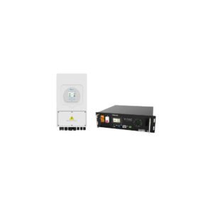 Hybrid Solar Kit Deye 6KW with 2 Lithium Batteries V-Tac 5.12KWh