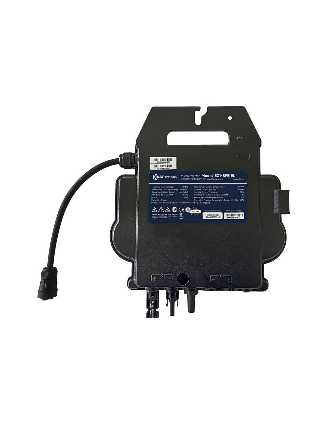 Microinverter Apsystems EZ1-SPE 500W | WiFi and Bluetooth Plug & Play