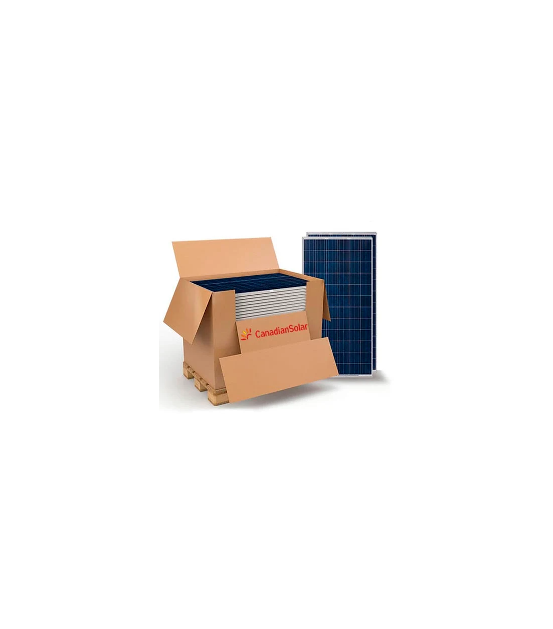 Pallet (31 items) - Solar panel Canadian HiKu7 600W