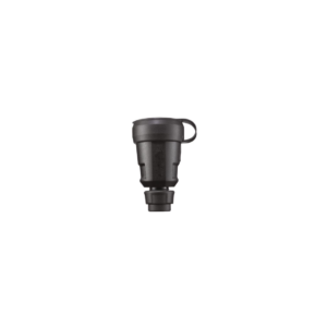 Semi-industrial socket, black