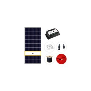 Solar kit for caravans