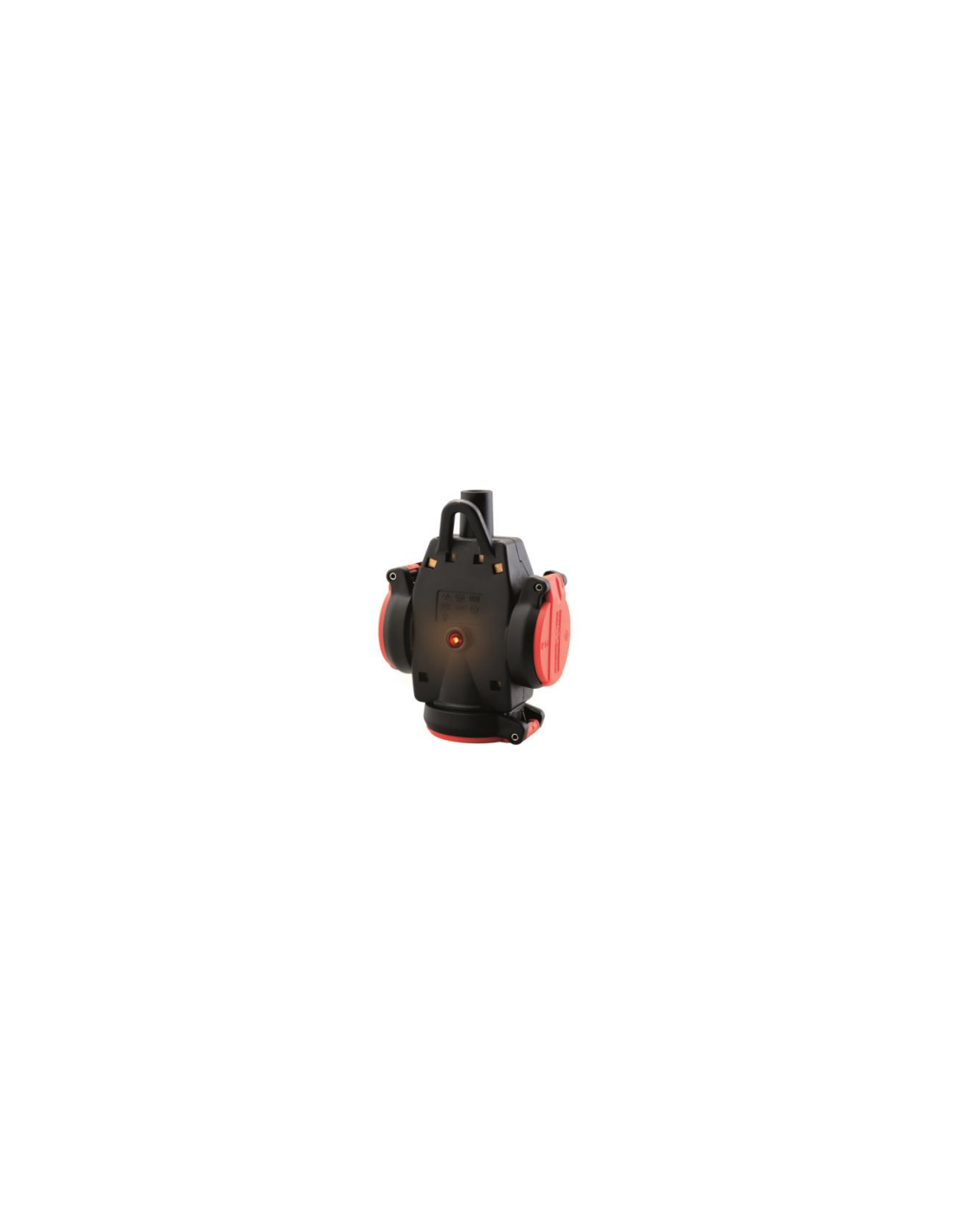 Triple Schuko aircraft, rubber